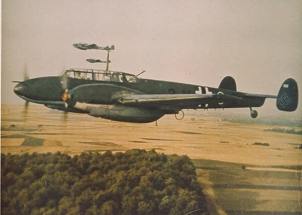 Messerschmitt Bf 110C -used extensively in North Africa