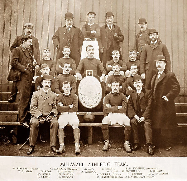 Millwall Athletic Football Team, 1890s