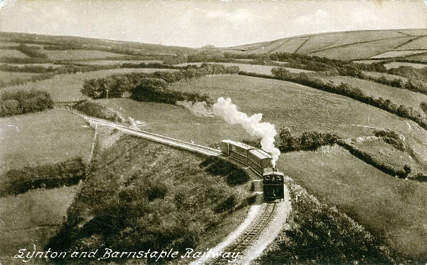 Narrow Guage Railway Locomotive, Barnstaple, Devon