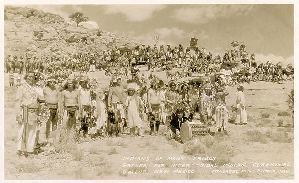 Native Indian gathering, New Mexico, USA