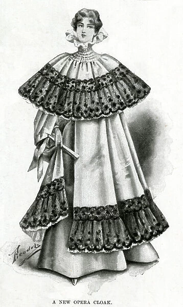 New opera cloak 1897