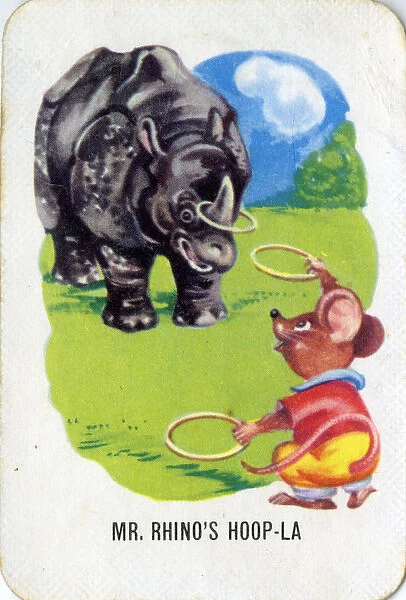 Old Maid card game - Mr. Rhinos Hoop-La