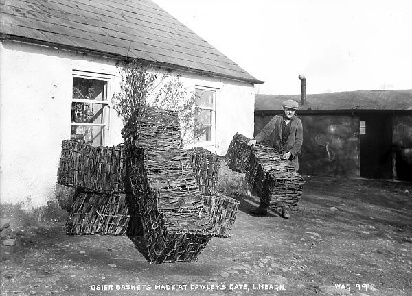 Osier Baskets Made at Gawleys Gate, Loch Neagh