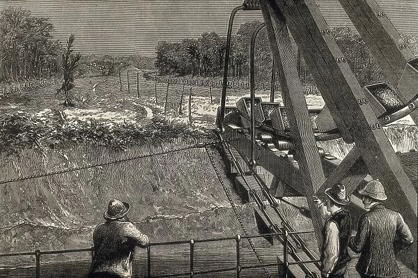 Panama Canal Being Built. The Illustrated London