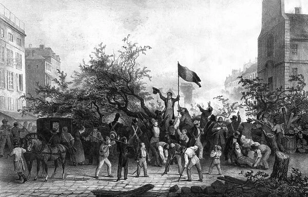 Paris Barricade 1830