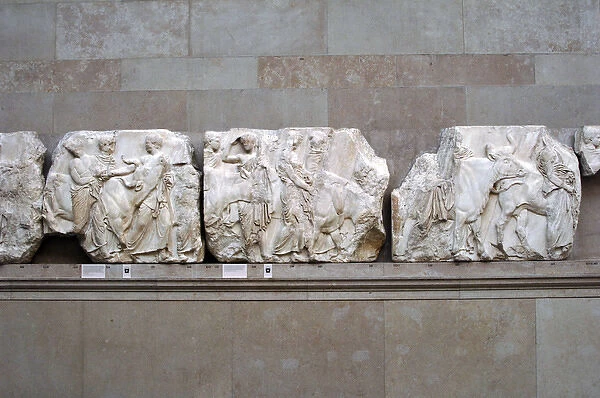 Parthenon. South frieze. 447-432BC. Scene sacrifice. British