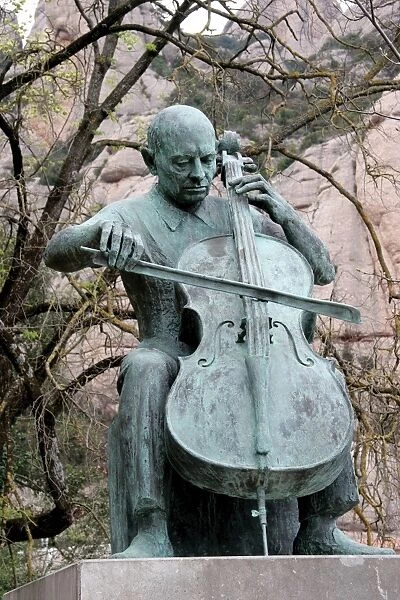Pau Casals (1876-1973). Cellist, composer and conductor