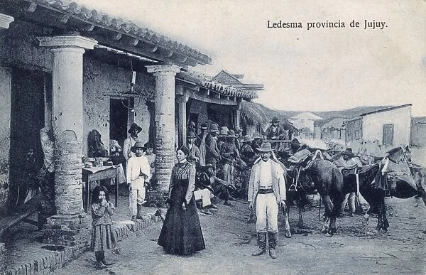 People in Ledesma, Jujuy province, Argentina, South America