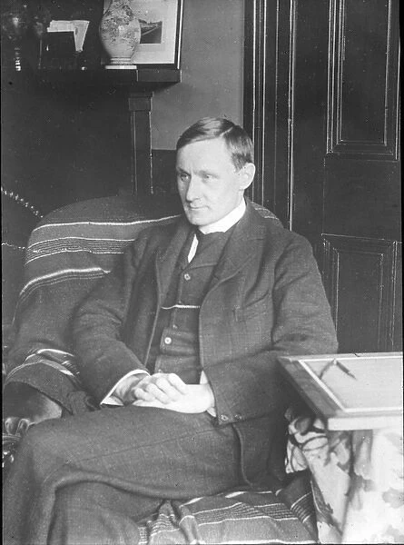 Percy Sinclair Pilcher 1866-1899 in his study