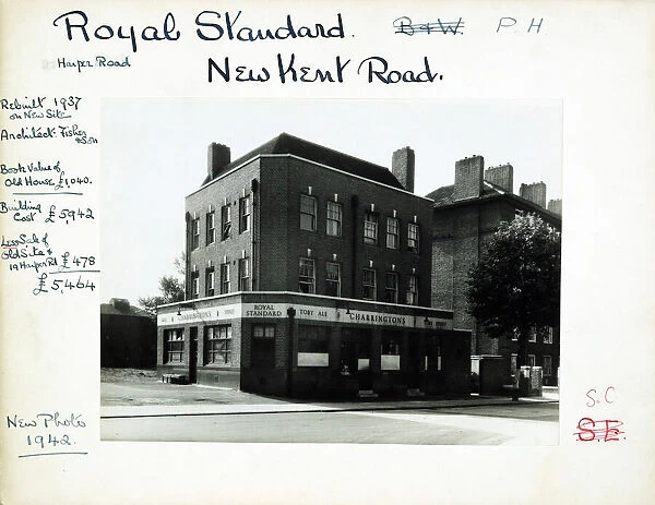 Photograph of Royal Standard PH, New Kent Road (New), London