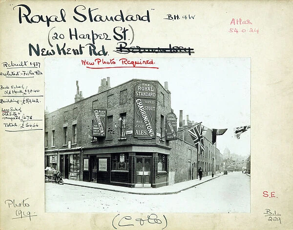 Photograph of Royal Standard PH, New Kent Road (Old), London