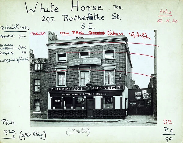 Photograph of White Horse PH, Rotherhithe (Old), London