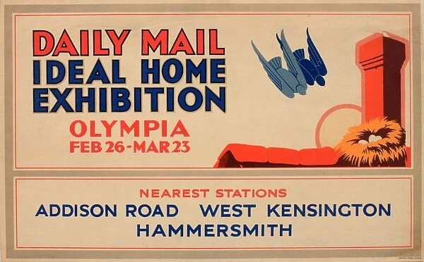 Poster, Daily Mail Ideal Home Exhibition