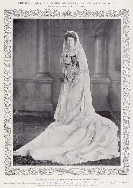 Princess Margaret of Connaught on her wedding day