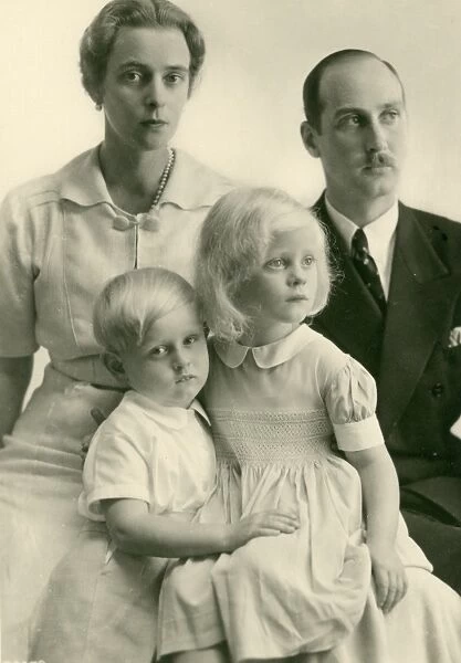 Princess Theodora of Greece & family
