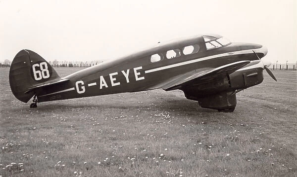The prototype Percival Q6, G-AEYE