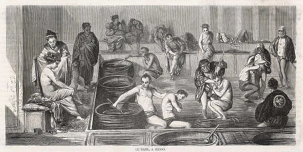 Public Bath  /  Yeddo 1862