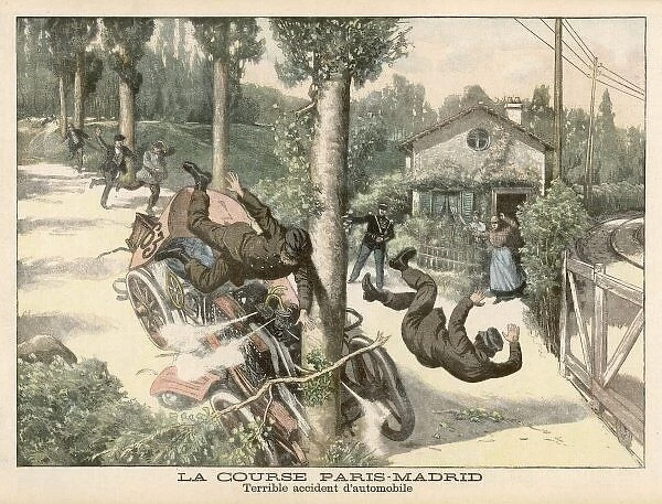 Racing Accident 1903