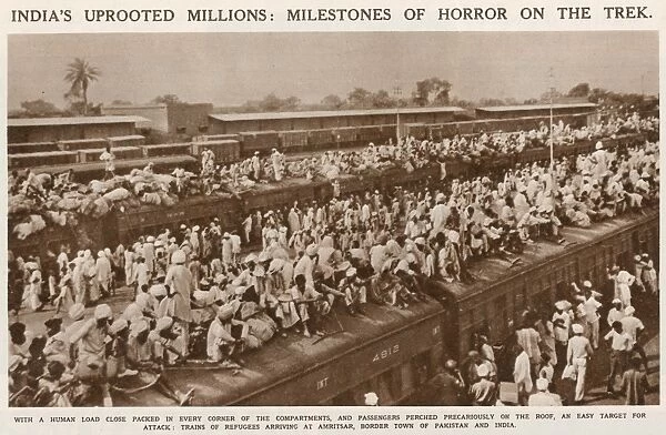 Refugee Trains, India