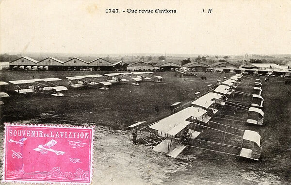 Review of Maurice Farman military biplanes, France