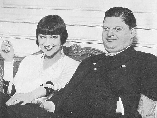 Rosie Dolly and Mortimer Davis Jr, 1928. This was to announce that they had in fact been