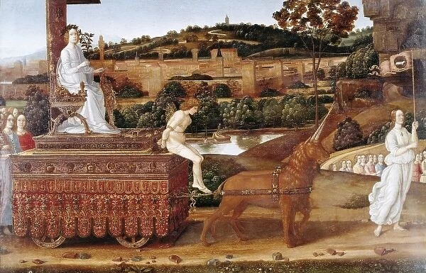 ROSSELLI, Cosimo (1439-1507). The Triumph of