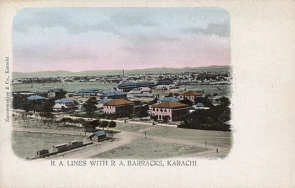 The Royal Artillery Lines and Barracks, Karachi, Pakistan