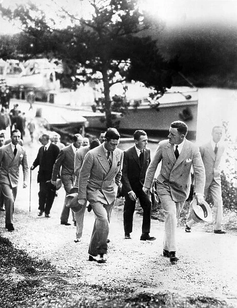 Royal tour: Prince Edward of Wales in Hamilton, Bermuda, 1931