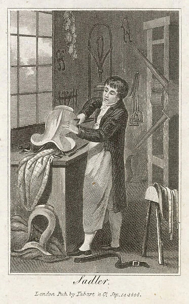 Saddler at Work C. 1800