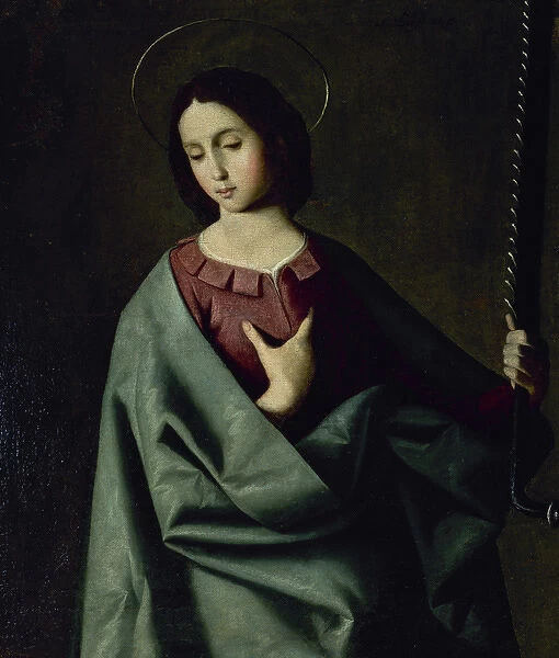 Saint Euphemia by Francisco Zurbaran