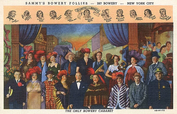 Sammys Bowery Follies, New York City, USA