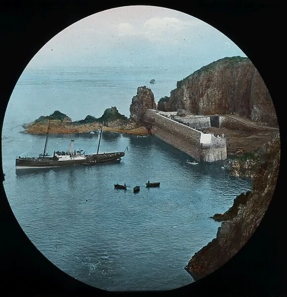 Sark - Outside the Harbour