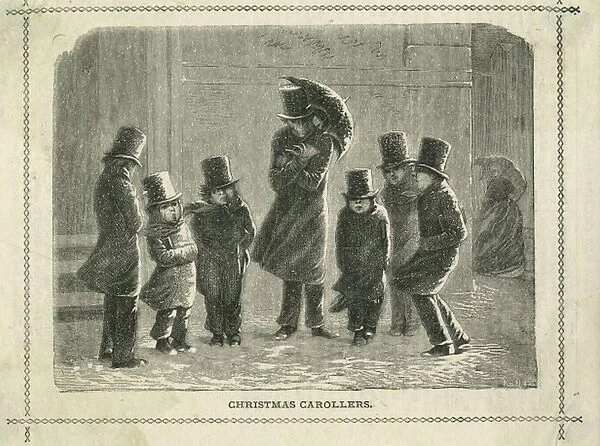 Singing Christmas Carols in the Street