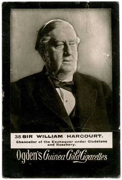 Sir William Harcourt, Liberal politician and minister