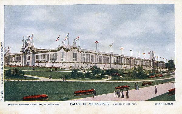 St. Louis Worlds Fair, St. Louis - Palace of Agriculture