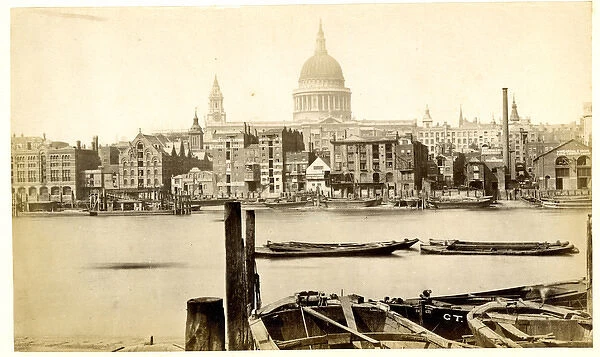 St. Pauls Cathedral from Bankside, London