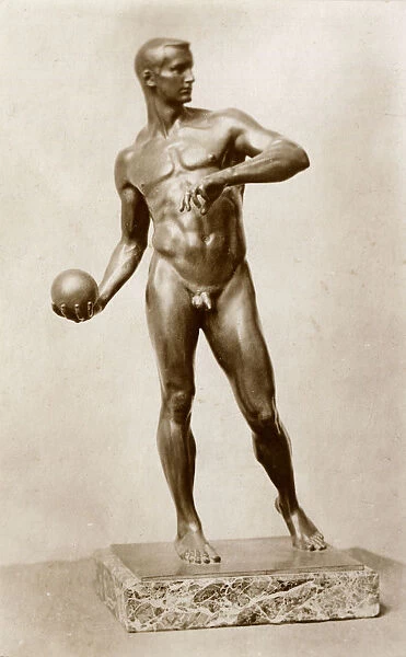 Statue of an Athlete by Richard Wilhelm Daniel Fabricus