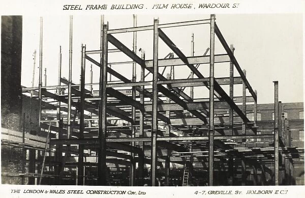 Steel Frame Building construction - London