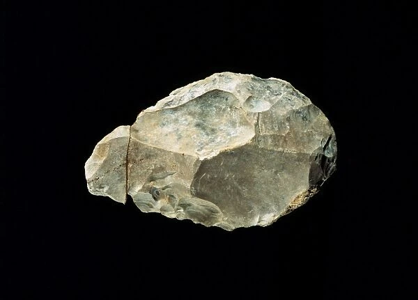 Stone tool. Lower Paleolithic (30. 000 -10. 000 BC). Flint bif
