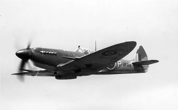 Supermarine Spitfire VIII JF318 after conversion to a XIV