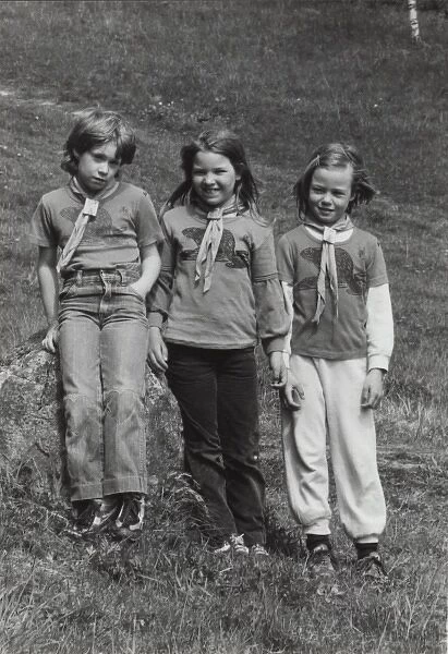 Three Swedish Beaver Scouts