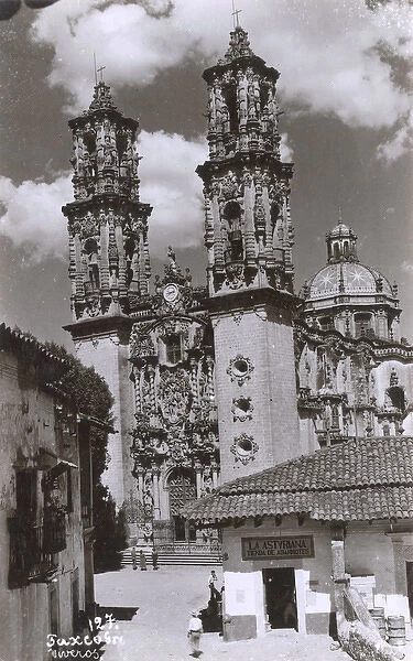 Taxco, Mexico - Santa Prisca Temple (Templo de Santa Prisca)