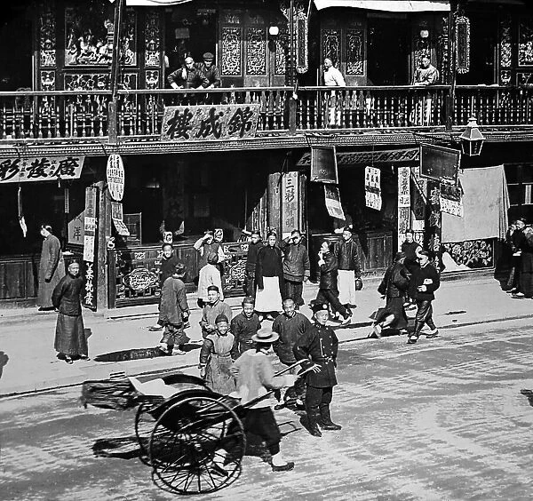 Tea Merchant in China early 1900s