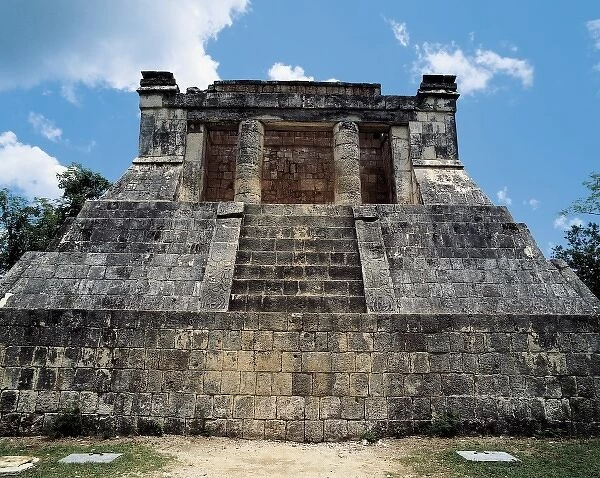 Temple of the Jaguars. 10th-12th c. MEXICO. YUCATN