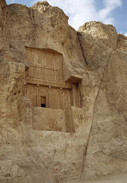 Tomb of Artaxerxes I of Persia. Naqs-e Rustam. Iran