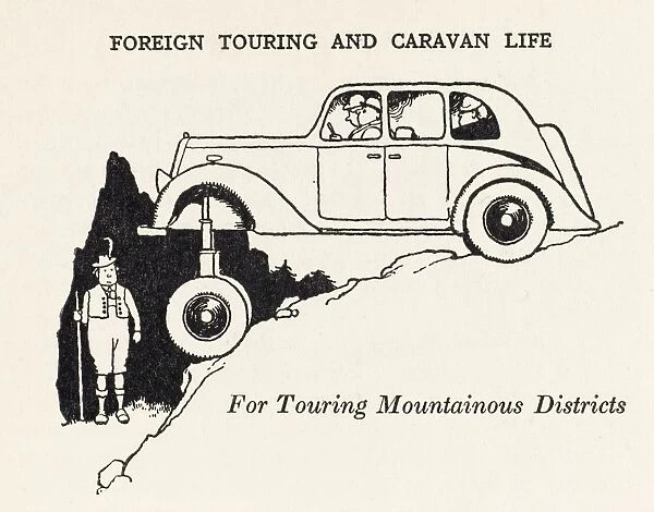 Touring mountainous districts  /  W H Robinson