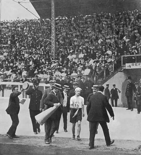 Tragedy of the Marathon Race... London Olympics 1908