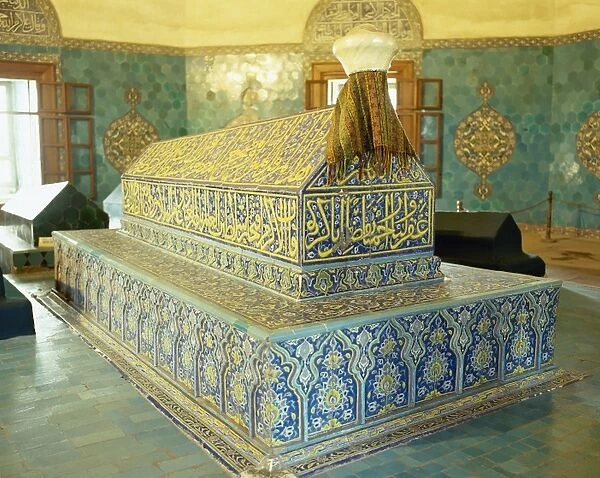 Turkey. Bursa. Yesil Turbe. Mausoleum of Mehmed I. Ottoman s