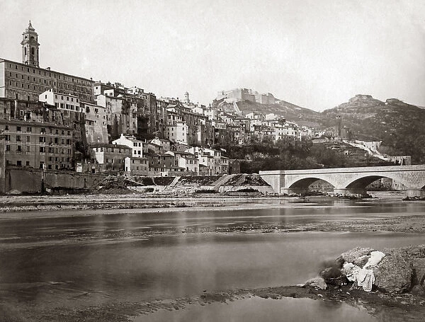 Ventimiglia, Italy, circa 1890
