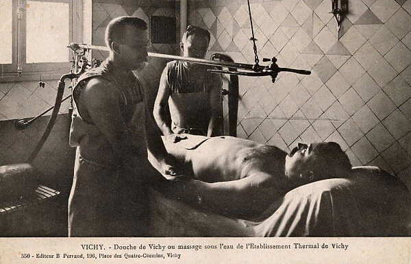 Vichy, France - Thermal Baths - Water Massage